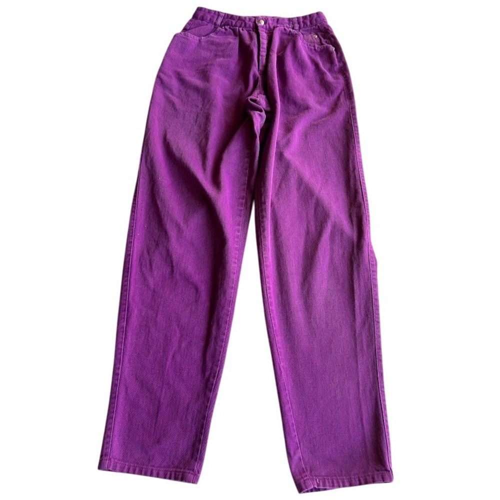 Vintage JAG‎ Jeans Australia Purple High Waist Mom Jeans Size 6